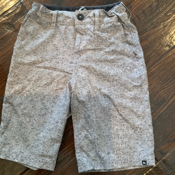 Quiksilver Kids Heathered Gray Shorts 23 - Picture 1 of 3